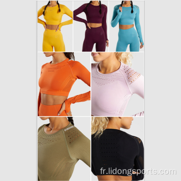 Vente chaude Fitness Confortable Sport Woman Yoga Vêtements